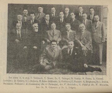 Cadre ale școlii din anul 1919