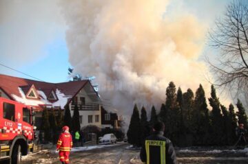 Incendiu violent la Arhiepiscopia Sucevei și Rădăuților