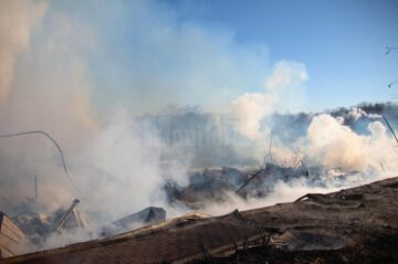 Incendiu violent la Arhiepiscopia Sucevei și Rădăuților