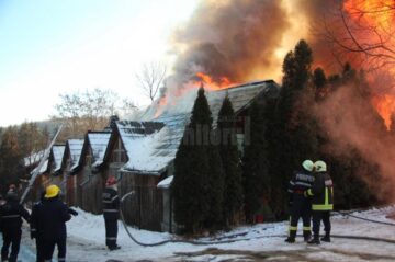 Incendiu violent la Arhiepiscopia Sucevei și Rădăuților