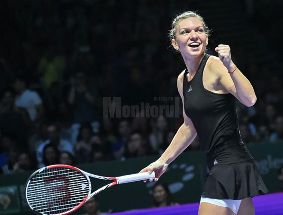 Simona Halep joacă din ce în ce mai bine în China