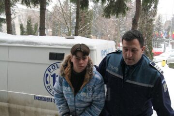 Ilie Daniel Eminovici, în 2009, când a fost arestat preventiv pentru tâlhărie, viol și violare de domiciliu