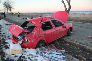 Accident mortal, la Cumpărătura