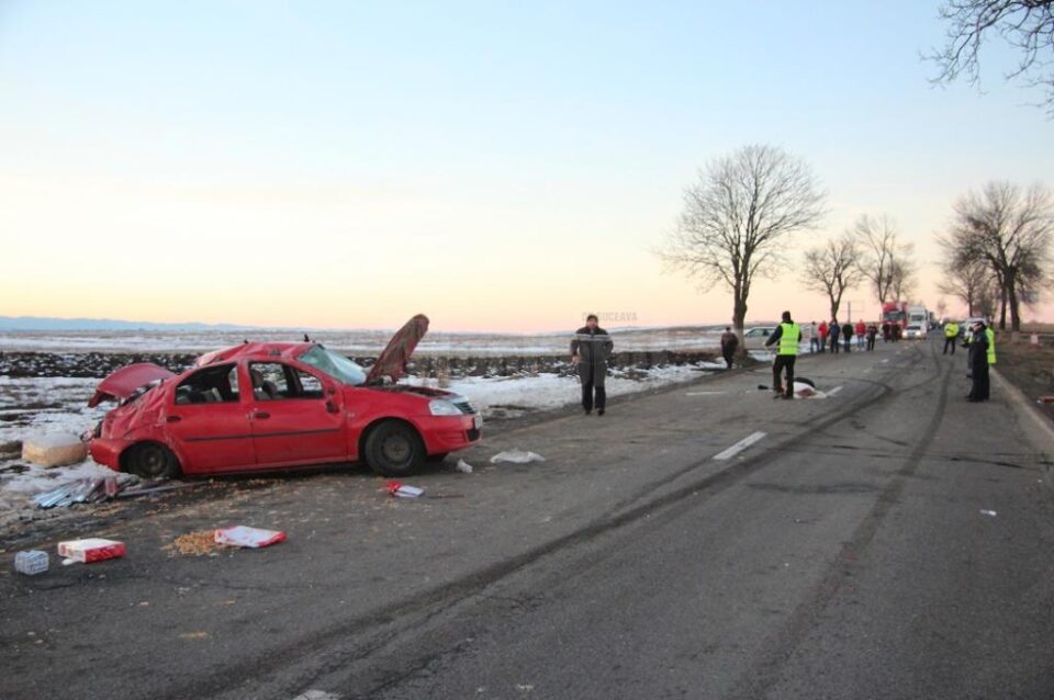 Accident mortal, la Cumpărătura