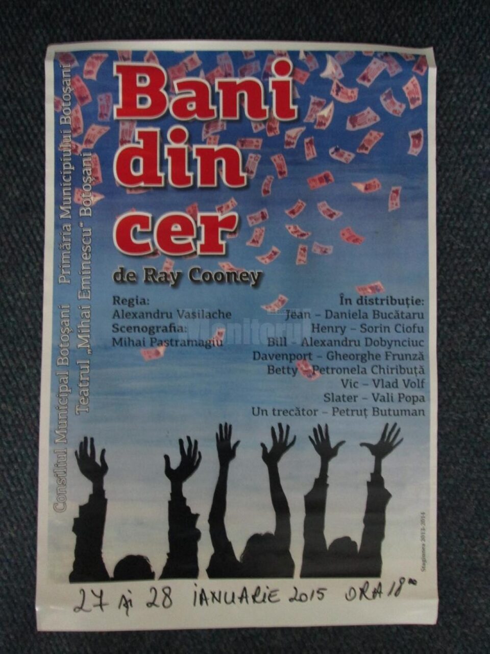 Piesa de teatru „Bani din cer”