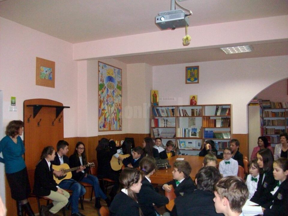 Dor de Eminescu la Școala Gimnazială „Bogdan Vodă”
