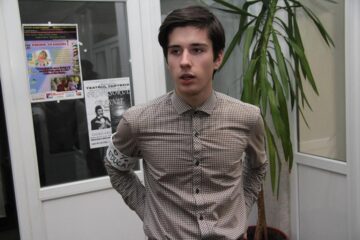 Tudor Găitan, președintele Consiliului Județean al Elevilor Suceava