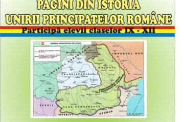 „Pagini din istoria Unirii Principatelor Române”