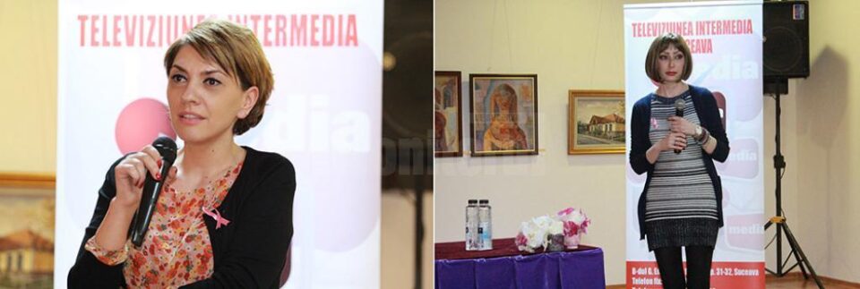 Două tinere sucevence, Elisabeta și Oana, ambele diagnosticate cu cancer, au avut curajul să vorbească în public despre drama prin care au trecut Două tinere sucevence, Elisabeta și Oana, ambele diagnosticate cu cancer, au avut curajul să vorbească în public despre drama prin care au trecut