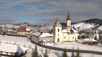 Albinele care au salvat Mănăstirea Humorului de la pârjol, pictate cu aur pe scutul comunei
