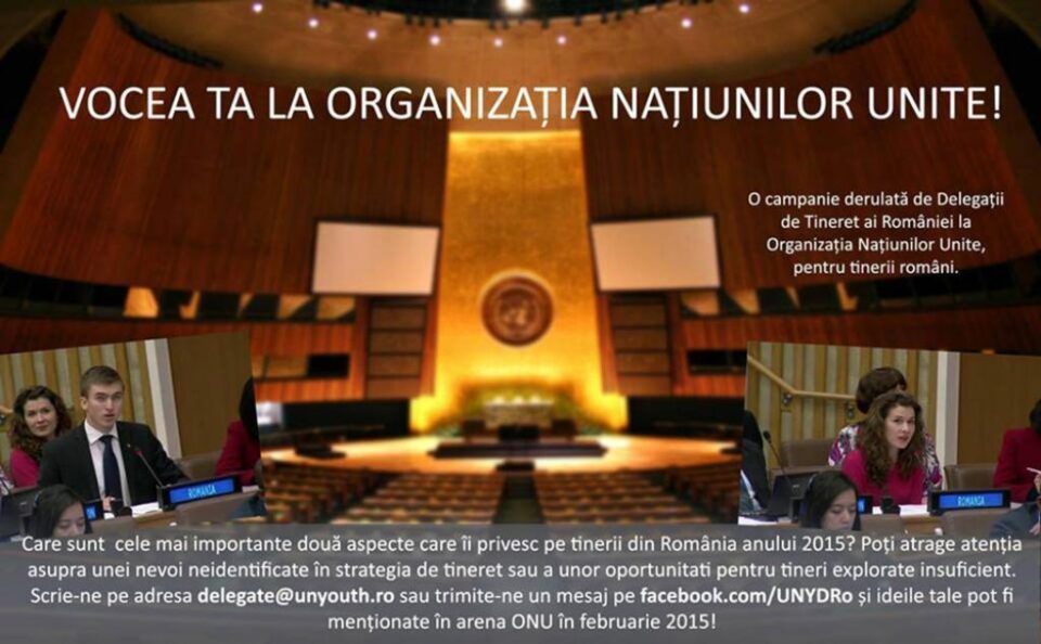 Rădăuțeanul care reprezintă tinerii români la ONU își pregătește cea de-a doua deplasare la New York