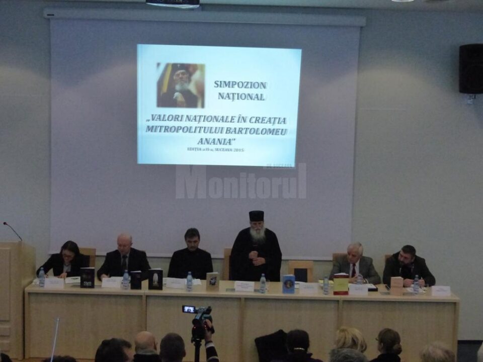 Simpozionul național „Valori naționale în creația Mitropolitului Bartolomeu Anania”