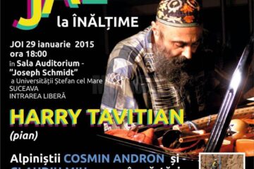 Concert de jazz cu Harry Tavitian, la Universitatea „Ștefan cel Mare”