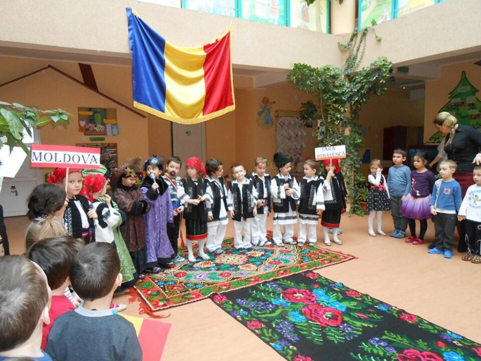 Preșcolarii au sărbătorit Ziua Unirii