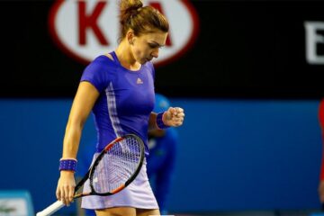 Simona Halep și-a egalat obiectivul de anul trecut. Foto: ausopen.com