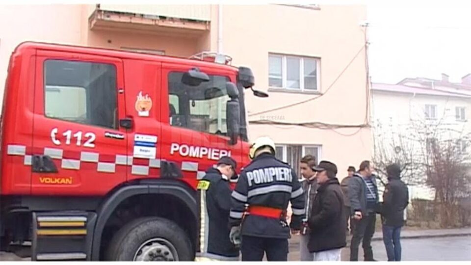 La fața locului au intervenit pompierii