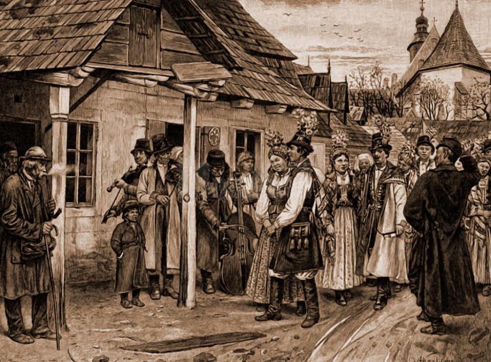 Nuntă poloneză, pe Ceremuș