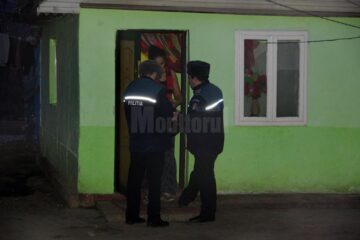Comunitatea de țigani de pe Mirăuți, „vizitată” ieri dimineață de zeci de polițiști