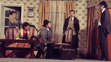 Aplauze la scenă deschisă pentru actorii botoșăneni, după spectacolul „Bani din cer”