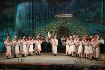 Activitate rodnică a Ansamblului artistic studențesc „Arcanul USV” în cel de-al 50-lea an de activitate