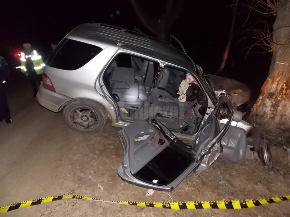 Accidentul a avut loc în jurul orei 1.15, pe DJ 291A, pe raza comunei Zamostea