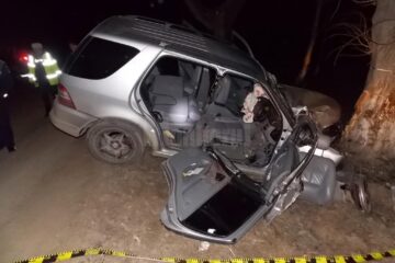 Accidentul a avut loc în jurul orei 1.15, pe DJ 291A, pe raza comunei Zamostea