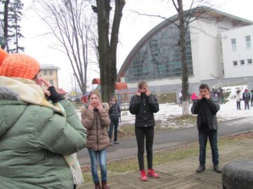 Studenți belgieni, în practică la Centrul Școlar „Sf. Andrei” Gura Humorului