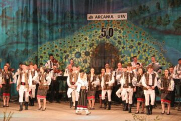 Activitate rodnică a Ansamblului artistic studențesc „Arcanul USV” în cel de-al 50-lea an de activitate