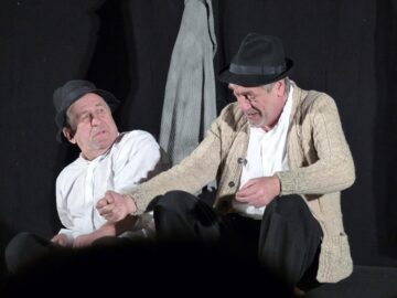 Actorii Marcel Iureș și George Mihăiță, pe scena suceveană