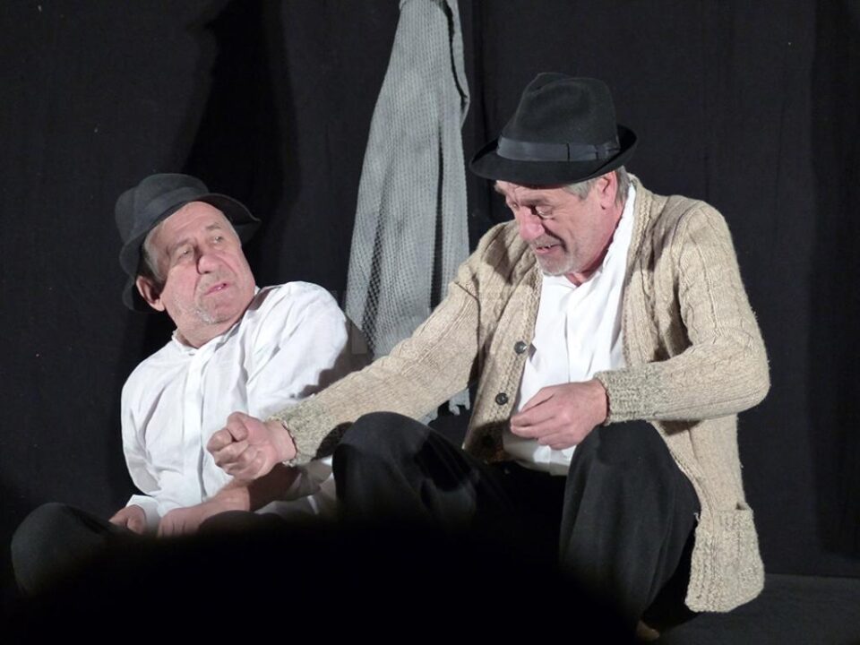 Actorii Marcel Iureș și George Mihăiță, pe scena suceveană