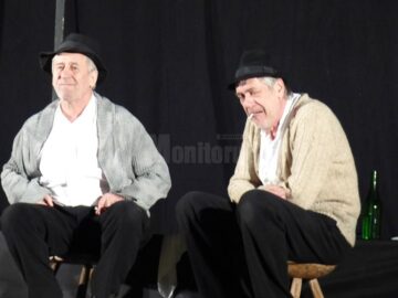 Marcel Iureș și George Mihăiță, cei doi magnifici ai teatrului românesc, aplaudați minute în șir la Suceava