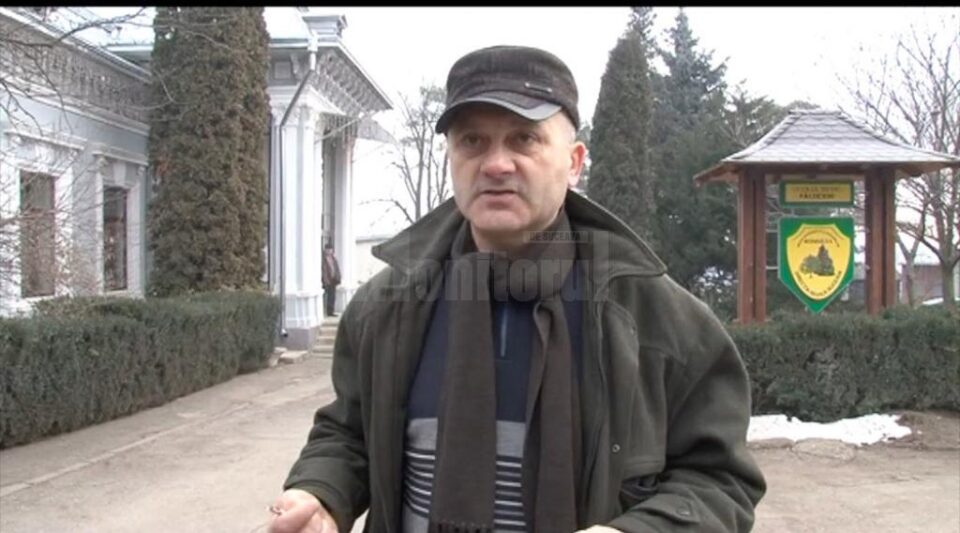 Vasile Pîslaru, șofer în cadrul Ocolului Silvic Fălticeni