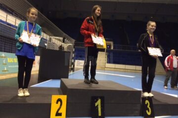 Podiumul la junioare III a fost ocupat în întregime de sportivele din Rădăuți