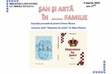 „Șah și artă în... familie”, la Biblioteca Bucovinei