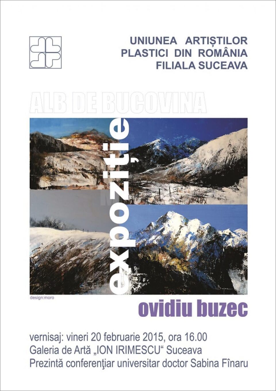 Expoziția de pictură „Alb de Bucovina” Expoziția de pictură „Alb de Bucovina”