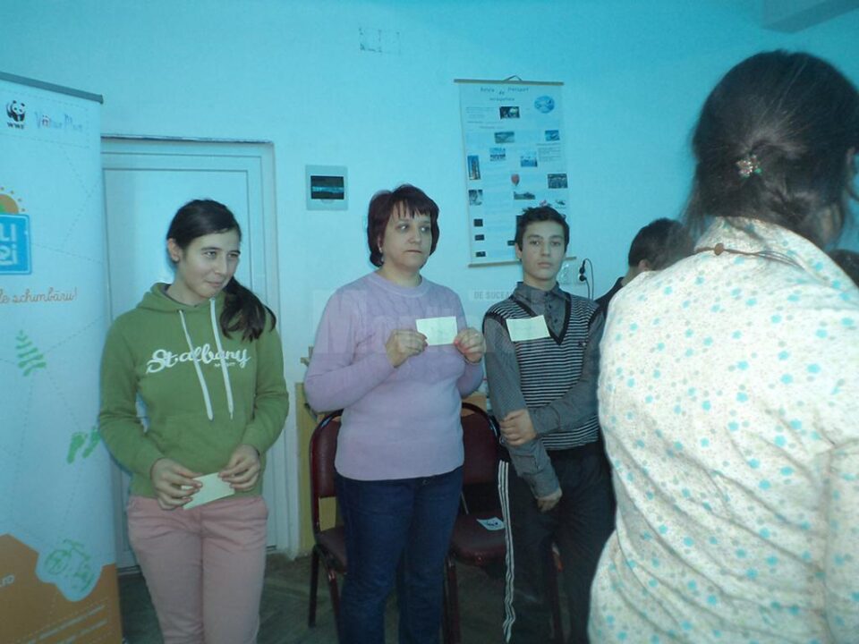 Proiect pe teme ecologice, la Școala Gimnazială Salcea