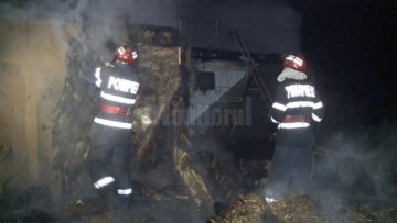 În locuința care a ars stăteau cuscrii primarului din Milișăuți, Mircea Laurus, și fiica edilului, împreună cu doi copii minori