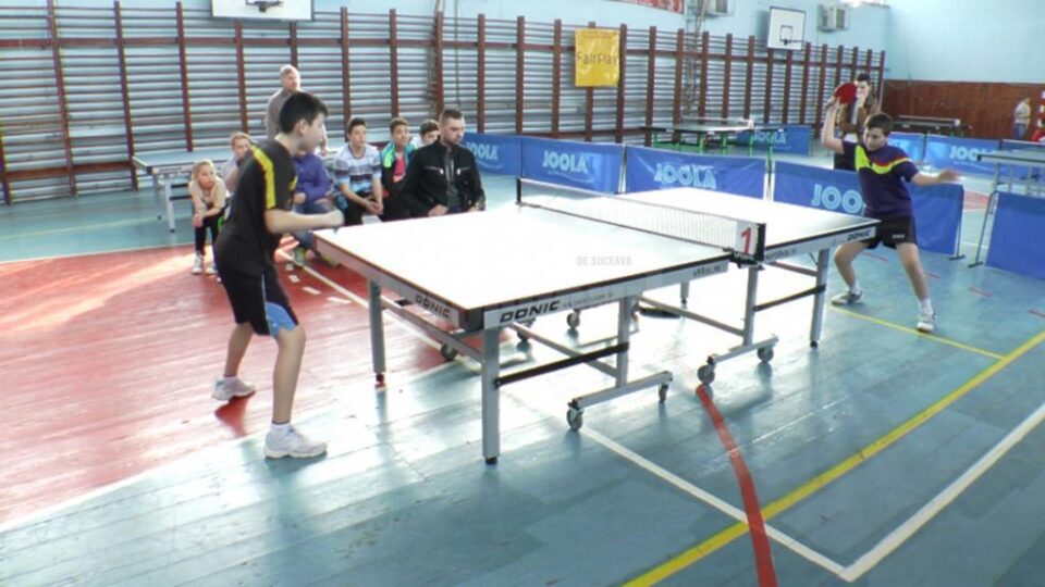 Competiția de tenis de masă de la Rădăuți a fost extrem de disputată