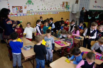 Preșcolari, părinți, cadre didactice, în vizită la Școala Gimnazială Nr. 1 Suceava
