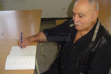 Gheorghe Lazar, la 71 de ani, în Penitenciarul Botoșani, când a absolvit după gratii clasa I