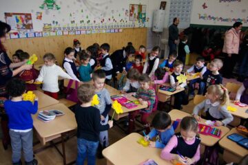 Preșcolari, părinți, cadre didactice, în vizită la Școala Gimnazială Nr. 1 Suceava