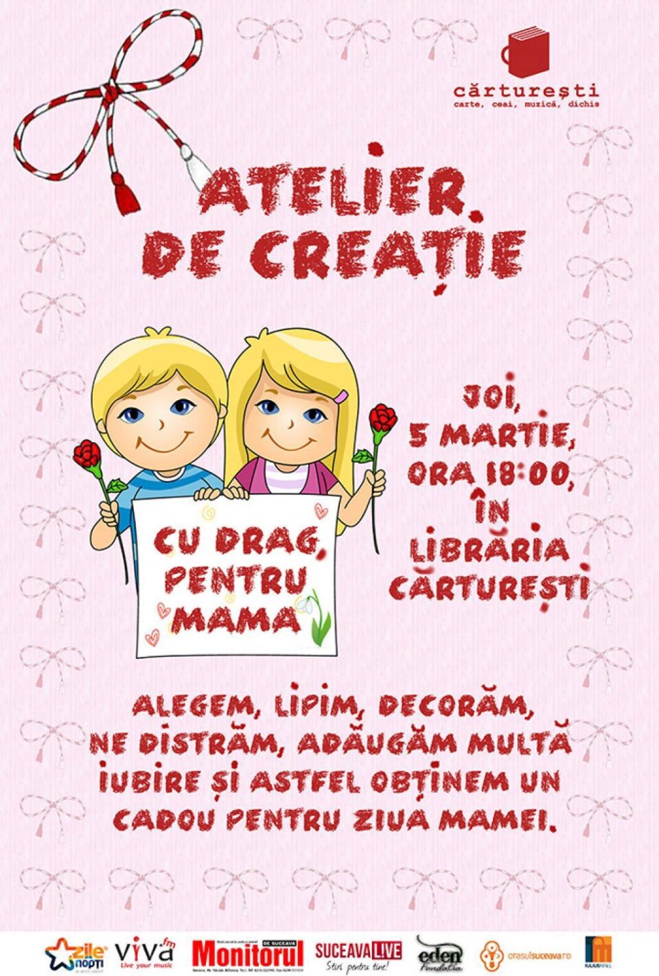 Atelier de creație, la Iulius Mall Suceava