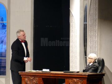 Radu Beligan și Maia Morgenstern, aplaudați la scenă deschisă de suceveni