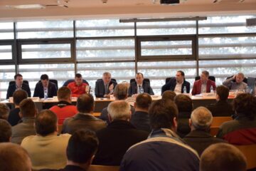 Gheorghe Chivorchian a participat în premieră, la Suceava, la o adunare generală de AJF