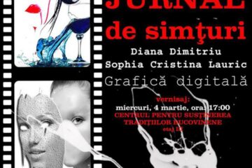 Expoziția de grafică digitală „Jurnal de simțuri”