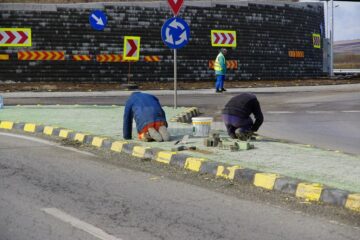Încă o mostră de bătaie de joc la șoseaua de centură: pavele dislocate de lunile „grele” de iarnă