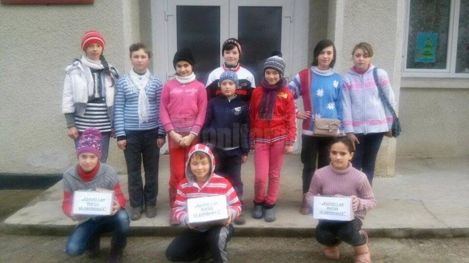 Elevii Școlii Gimnaziale Pleșești au demarat proiectul „Nouă ne pasă!” pentru a ajuta un copil bolnav de cancer