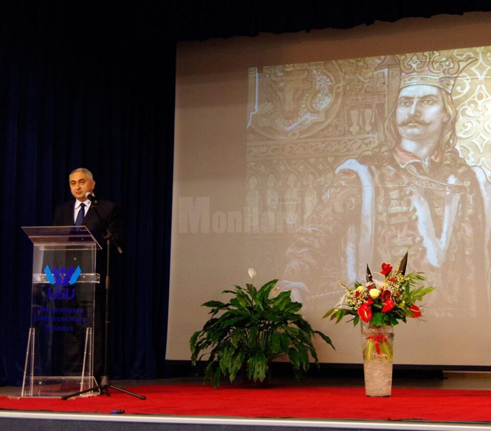 Festivitate aniversară a unui sfert de veac de la transformarea institutului sucevean în Universitatea „Ștefan cel Mare”