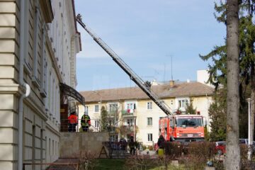 Exercițiu de simulare a unui incendiu