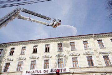 Exercițiu de simulare a unui incendiu